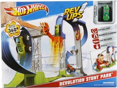 Hot Wheels Rev Ups Revolution Stunt Park