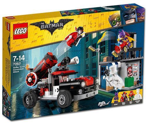 Lego Movie Batman 70921 Harley Quinn kanonskogelaanval