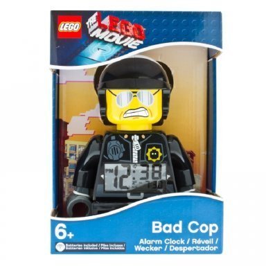 Lego The Movie 9009952 Bad Cop Wekker