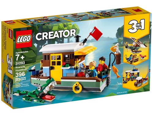 Lego Creator 31093 Woonboot aan de rivier