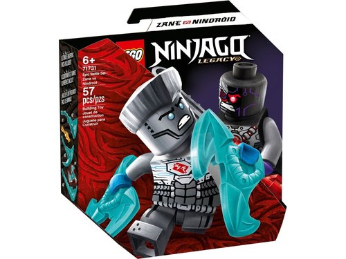 Lego Ninjago 71731 Epische Strijd set - Zane tegen Nindroid