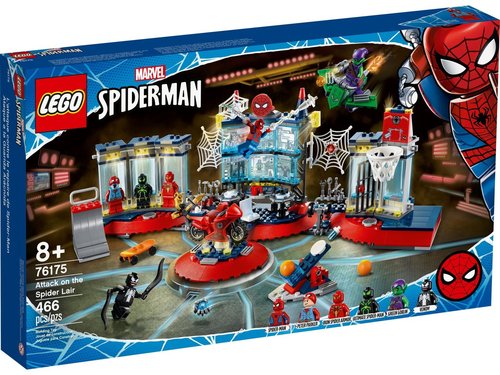 Lego Super Heroes 76175 Aanval op de Spider schuilplaats