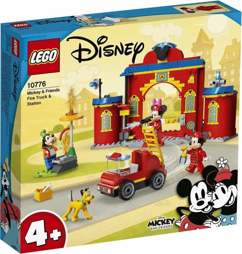 Lego Disney 10776 Mickey & Friends brandweerkazerne & auto
