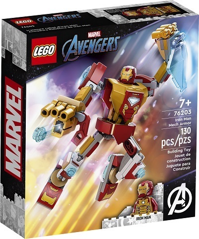 Lego Super Heroes 76203 Iron Man mechapantser