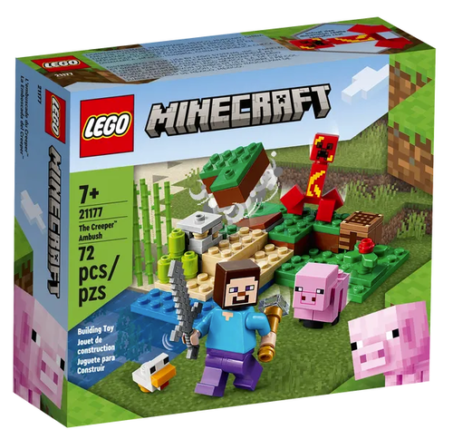 Lego Minecraft 21177 De Creeper™ hinderlaag (voorverkoop januari 2022)