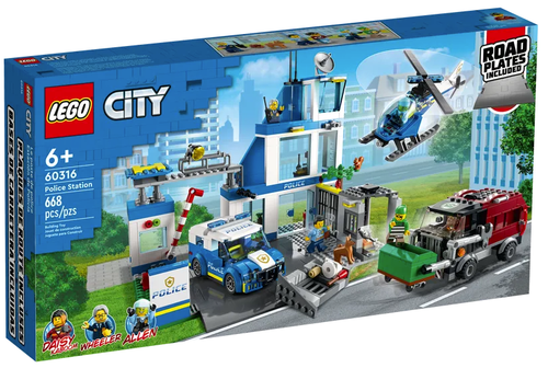 Lego City 60316 Politiebureau  (voorverkoop januari 2022)