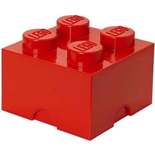 Lego 4003 opbergbox 25x25cm rood