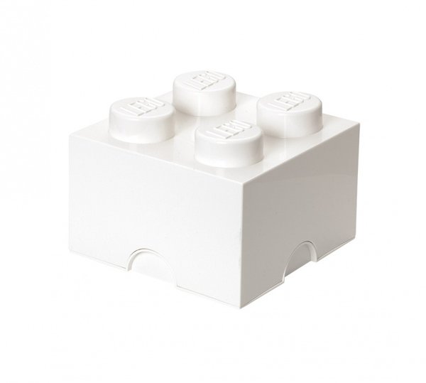 Lego opbergbox 25x25cm wit