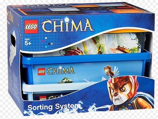 Lego Chima opberg en sorteer systeem