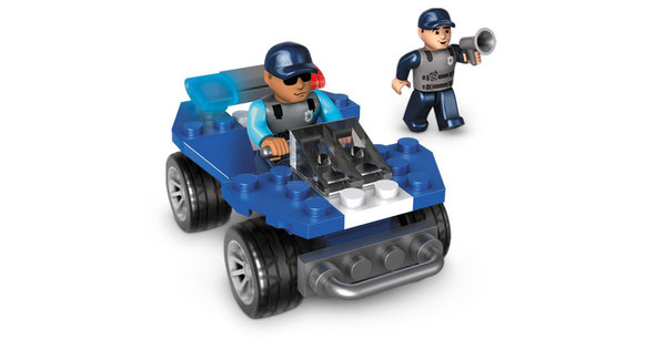 Mega Bloks 223 Blok Squad Police ATV