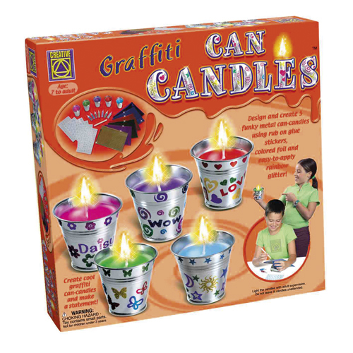 Knutselpakket Kaarsen Versieren Can Candles