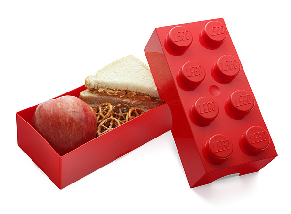 Lego Classic Lunchbox brick 8 rood
