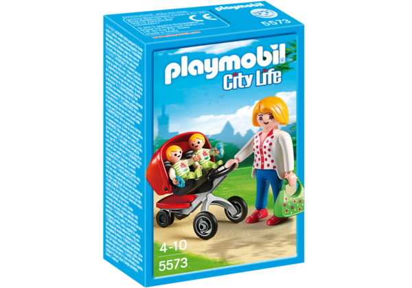 Playmobil City Life 5573 Tweeling kinderwagen