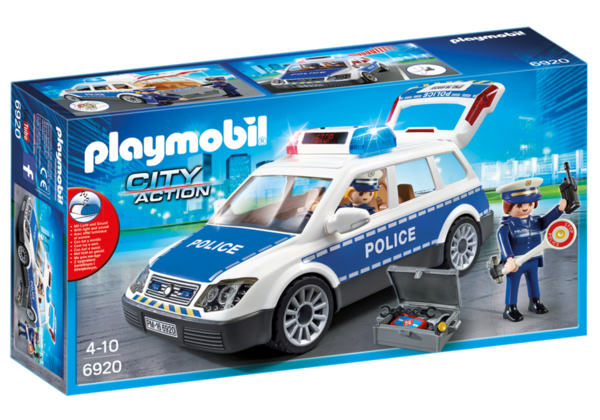 Playmobil City Action 6620 Politiepatrouille met licht en geluid