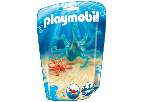 Playmobil Family Fun 9066 Inktvis met jong