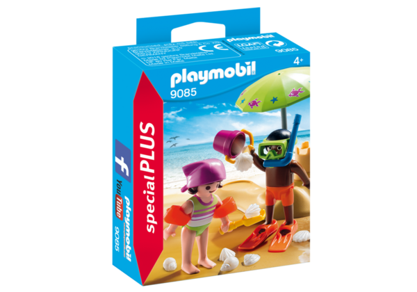 Playmobil Special Plus 9085 Kinderen met zandkasteel
