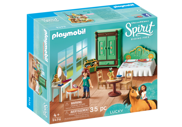 Playmobil Spirit 9476 Lucky's slaapkamer