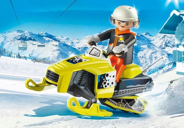 Playmobil Family fun 9285 Sneeuwscooter