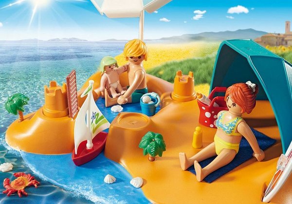 Playmobil Family Fun 9425 Familie aan het strand