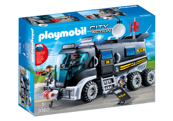 Playmobil City Action 9360 SIE-truck met licht en geluid