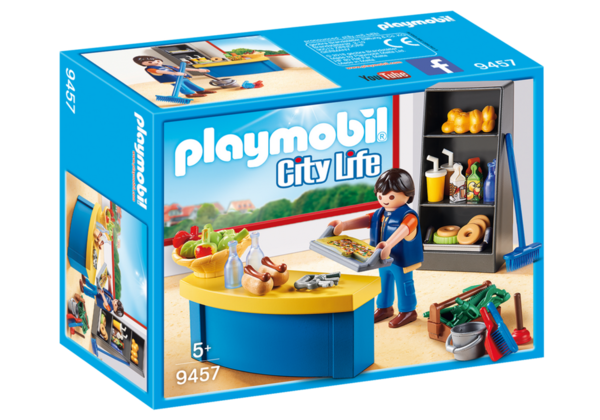 Playmobil City Life 9457 Schoolconciërge met kiosk