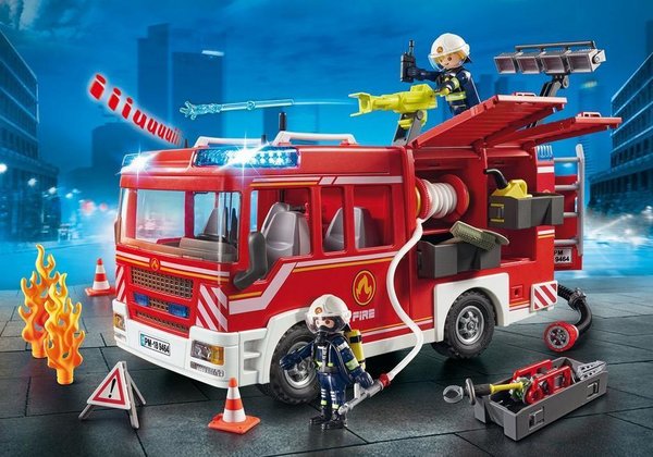 Playmobil City Action 9464 Brandweer pompwagen