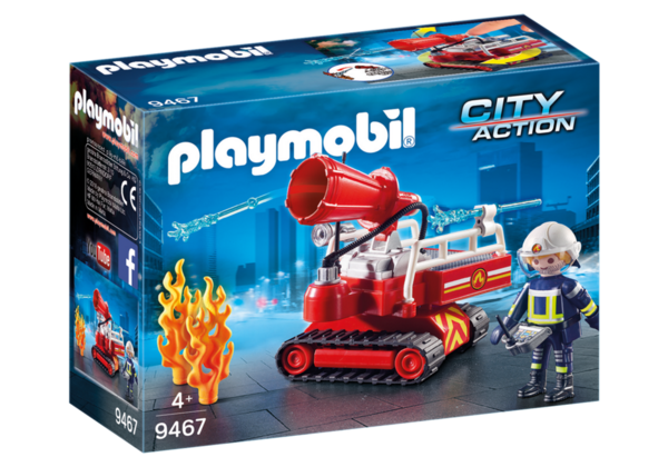 Playmobil City Action 9467 Brandweer blusrobot