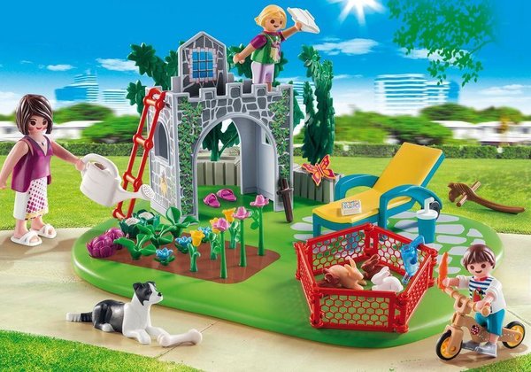 Playmobil Country 70010 SuperSet Familietuin