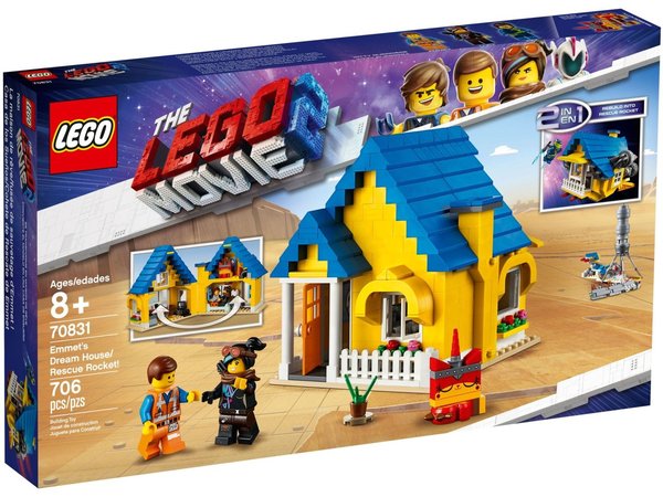 Lego Movie 2 70831 Emmets droomhuis/reddingsraket
