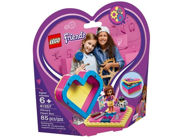 Lego Friends 41357 Olivia’s hartvormige doos