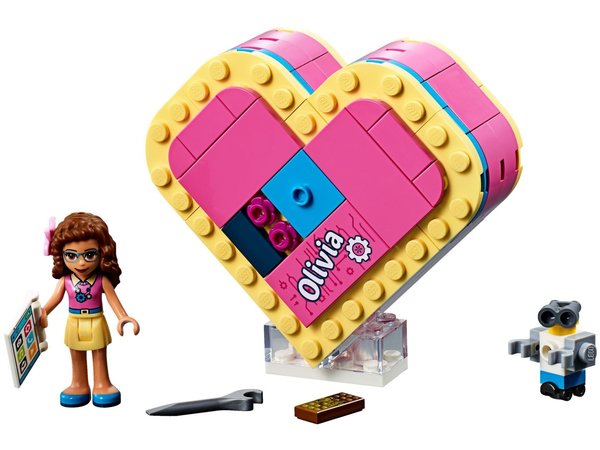 Lego Friends 41357 Olivia’s hartvormige doos