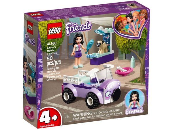 Lego Friends 41360 Emma’s mobiele dierenkliniek