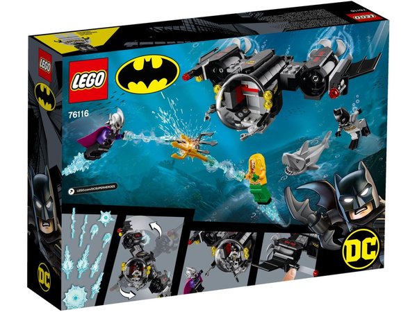 Lego Super Heroes 76116 Batman Batduikboot en het onderwatergevecht