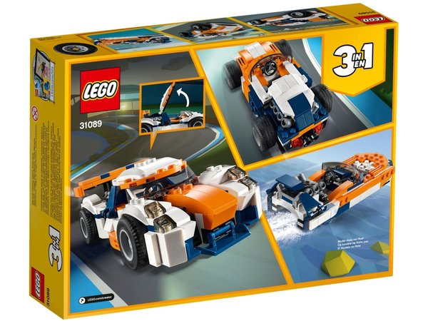 Lego Creator 31089 Zonsondergang baanracer