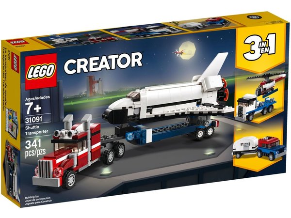 Lego Creator 31091 Spaceshuttle transport