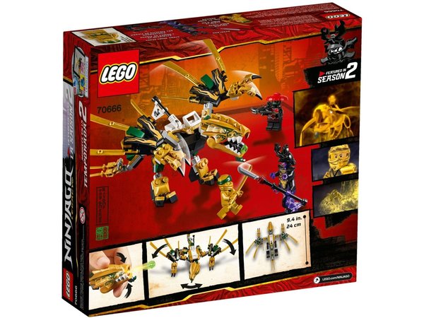 Lego Ninjago 70666 De Gouden Draak