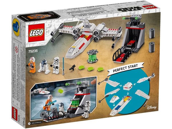 Lego Star Wars 75235 X-Wing Starfighter Trench Run