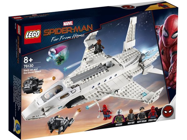 Lego Marvel Super heroes 76130 Starkstraaljager en de drone aanval
