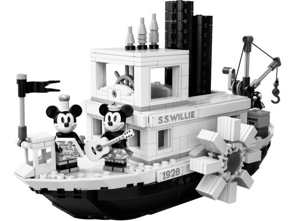 Lego Ideas 21317 Stoomboot Willie