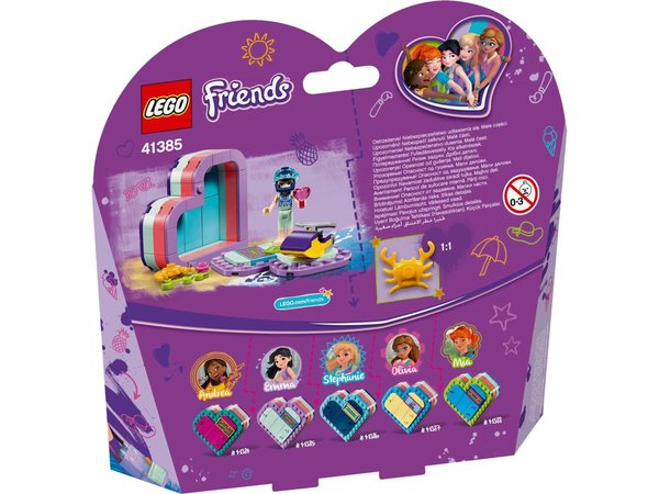 Lego Friends 41385 Emma's hartvormige zomerdoos
