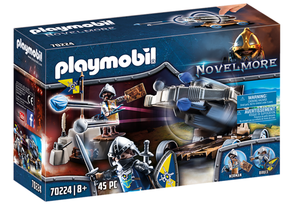 Playmobil Novelmore 70224 Novelmore Ridders met waterballista
