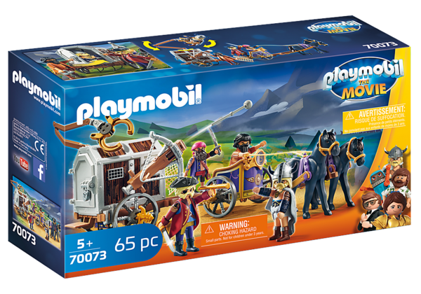 Playmobil 70073 The Movie Charlie met gevangeniswagon