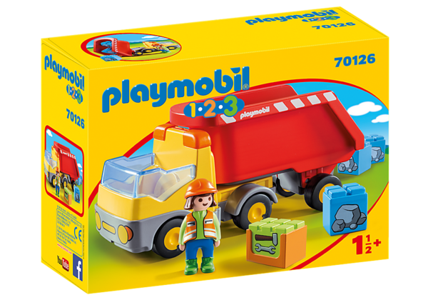 Playmobil 70126 1.2.3 Kiepwagen