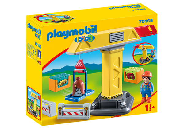 Playmobil 70165 1.2.3 Bouwkraan