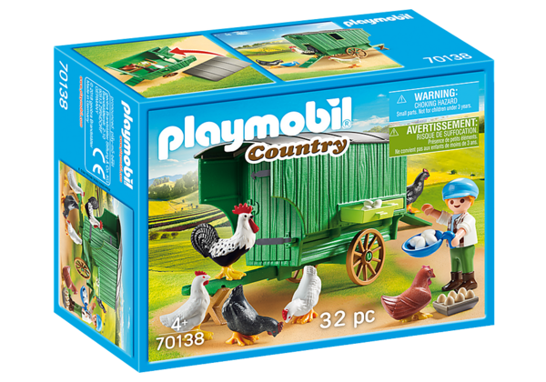 Playmobil 70138 Country Kind met kippenhok