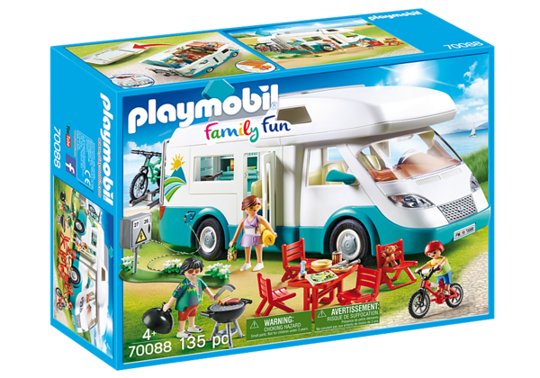 Playmobil 70088 Family Fun Mobilhome met familie