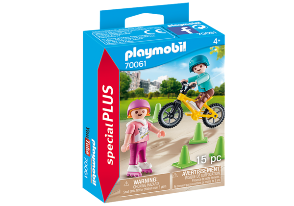 Playmobil 70061 Special plus Kinderen met fiets en skates