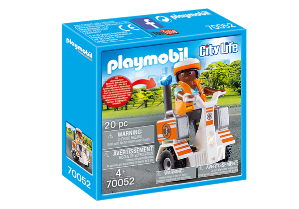Playmobil 70052 City Life Eerste hulp balans racer