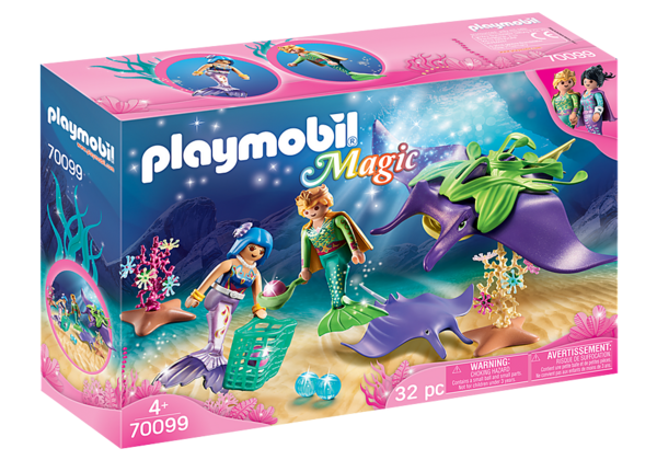 Playmobil Magic 70099 Parelvissers met roggen