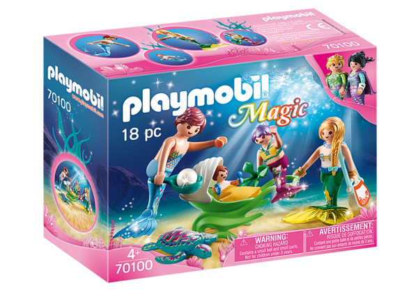Playmobil Magic 70100 Meerminnenfamilie